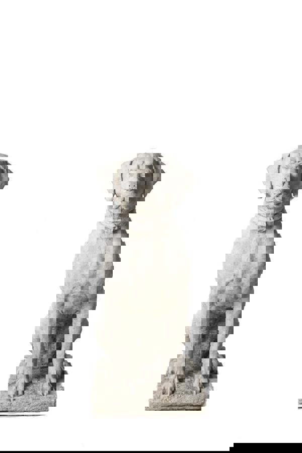 Large Life-size Hunting Dog Stone garden ornament