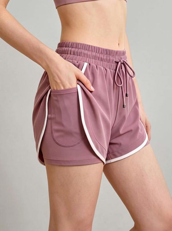 Anniou Women's 2-in-1 Athletic Shorts