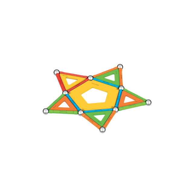 Geomag Magnetic Supercolor Panel - 52 Pieces