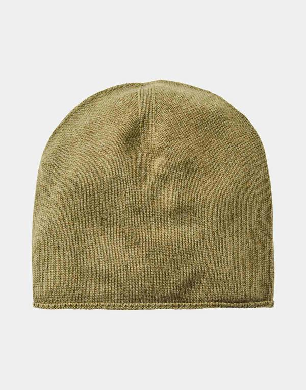 British Boxers Unisex Luxury Merino Wool Beanie Hat – Olive