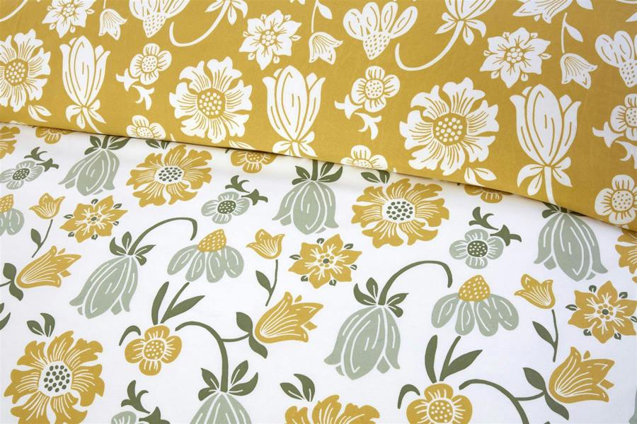 Victorian Bloom Green Duvet Cover Set