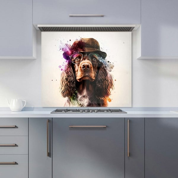 Warren Reed - Designer English Cocker Spaniel Splashart Kitchen Splashback