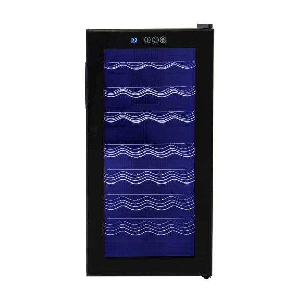 Kukoo Oriva LED Wine Cooler - 78L - Black
