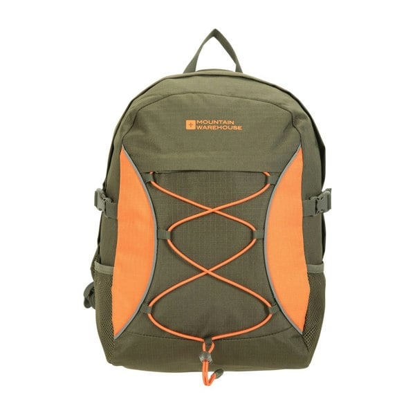 Mountain Warehouse Bolt 18L Backpack - Khaki/Orange