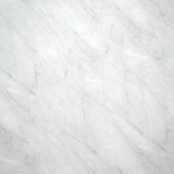Britwall Light Grey Marble Matt PVC Shower Panel - Matt Finish Light Grey Marble