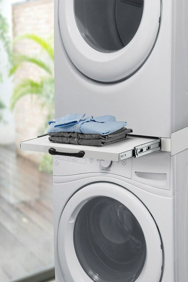 Living and Home Bathroom Dryer Washing Machine Stacking Kit