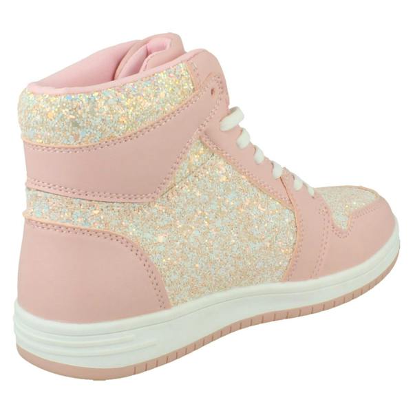 Pineapple Girls Pineapple High Top Lace Up Trainers H2717
