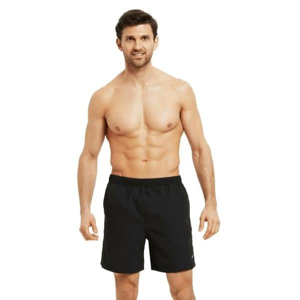 Zoggs Penrith 17’’ black athletic shorts with mesh lining
