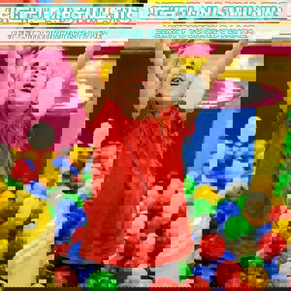 MANTRARAJ 100PCS Children Play Balls Plastic Soft Kids Ball Multicolour Pits Pen Play Room Pool Bath Crush Proof