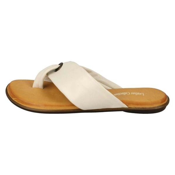 Leather Collection Ladies Leather Collection Toepost Sandals