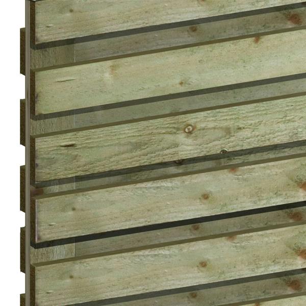 [amazon variation] roma double-slatted [6ft x 1ft, 2ft, 3ft, 4ft] 8