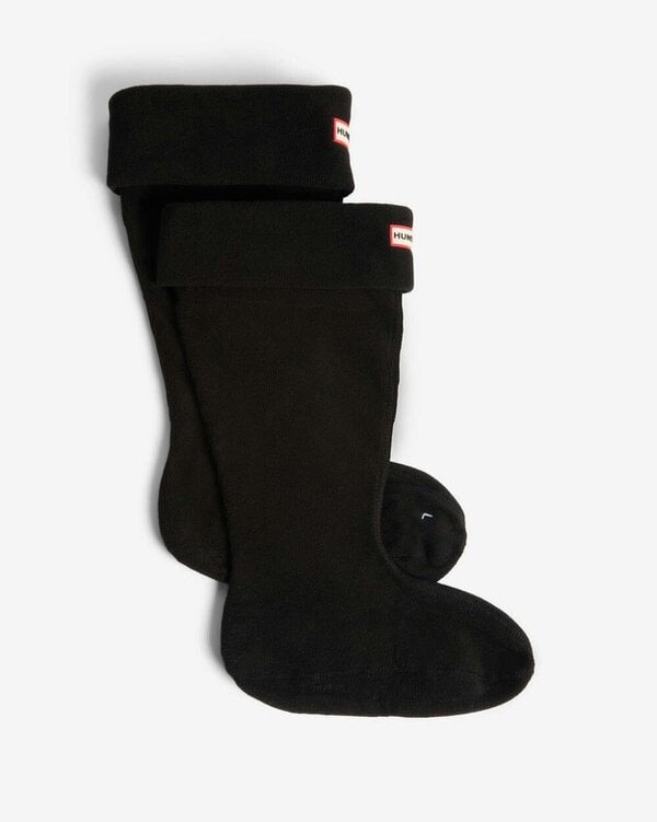 Hunter Downpour Boot Short Boot Socks - Black