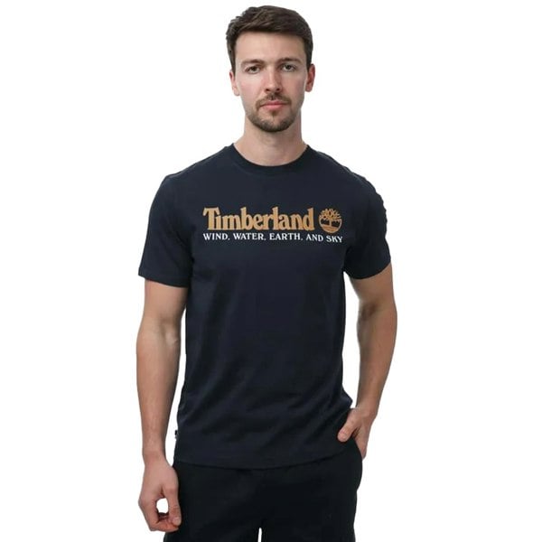Timberland Mens Graphic T-Shirt - Navy