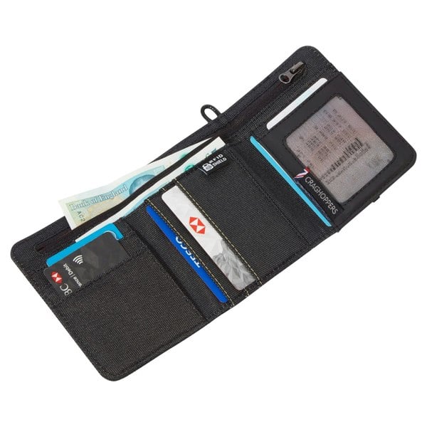 Craghoppers Unisex Adults Tri Fold Wallet - Black