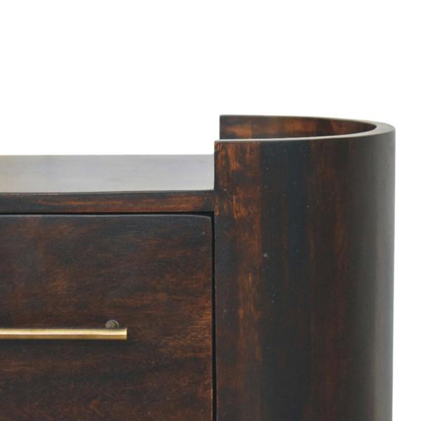 Artisan Furniture Solid Wood Valencia Two-Drawer Bedside Table