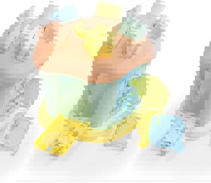 Dolu Shape Sorter Sweet House with Lockable Doors