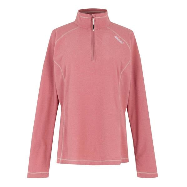 Regatta Great Outdoors Womens Montes Half Zip Fleece Top - Dusty Rose