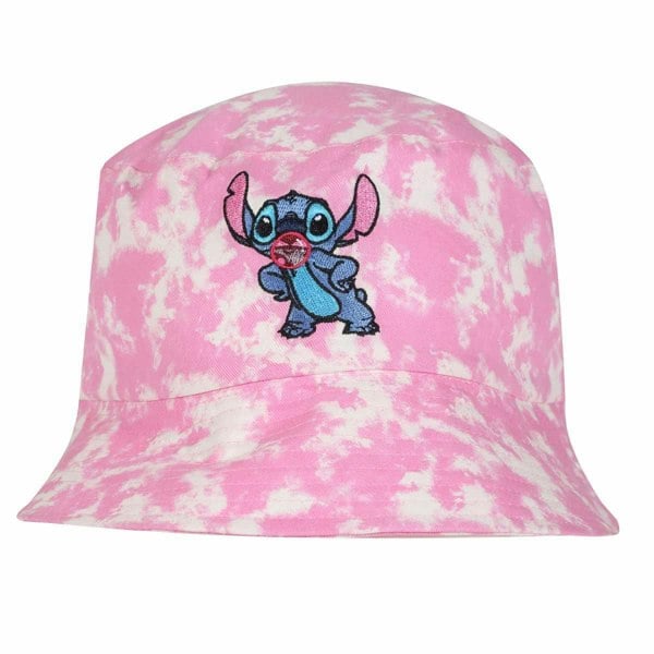 Lilo & Stitch Unisex Adult Face Bucket Hat - Pink