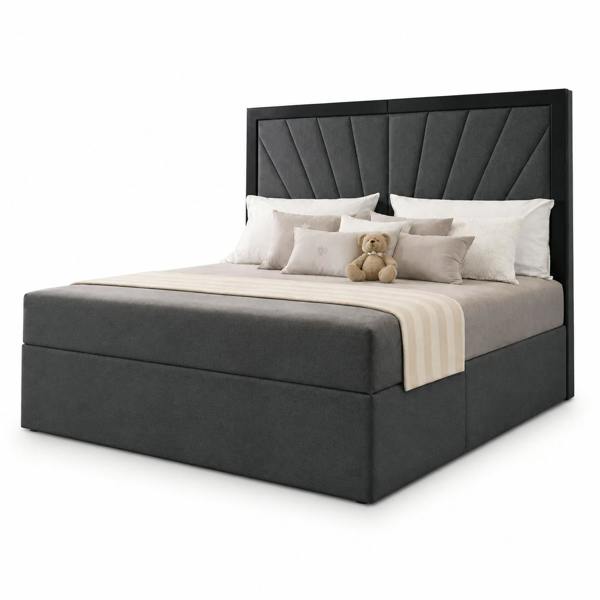 Great British Beds Mercer Contrast Border Divan Bed