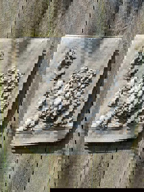 Stone Cast Fruit design Wall Plaque