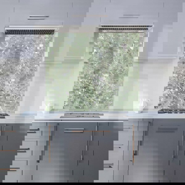 Warren Reed - Designer Polished Sage Green Quartz Effect Kitchen Splashback
