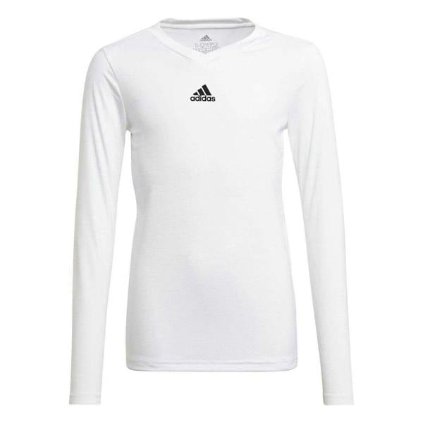 Adidas Childrens/Kids Team Long-Sleeved T-Shirt - White - 