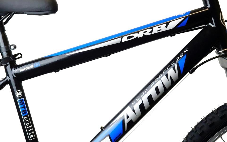 Dallingridge Arrow Boys Hardtail Mountain Bike, 24" Wheel - Black/Blue