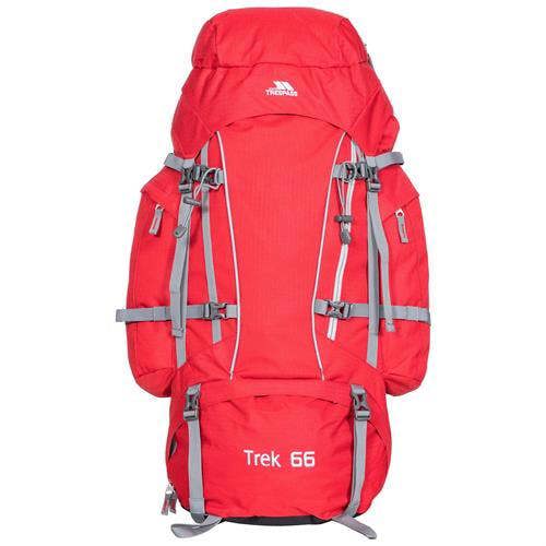 Trespass \'Trek\' 66 Litre Camping Hiking Bag Travel Backpack