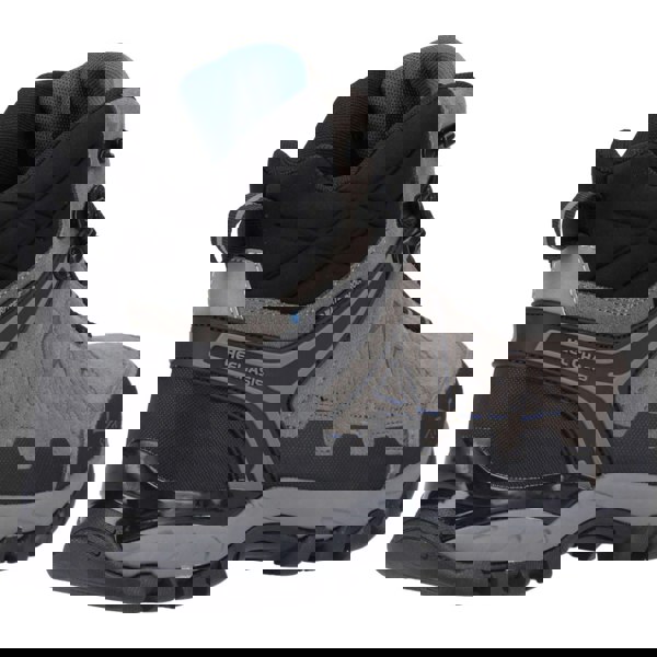 Hi-Tec V-Lite Explorer WP Cow Suede Leather Men's Charcoal/Grey/Dark Blue Hiking Boots
