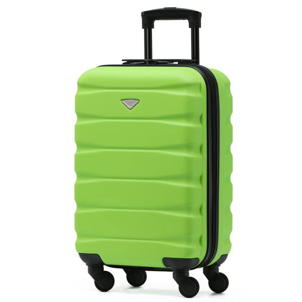 Flight Knight 55x35x20cm Cabin Carry Bag Hard Shell Suitcase 100+ Airline Approved