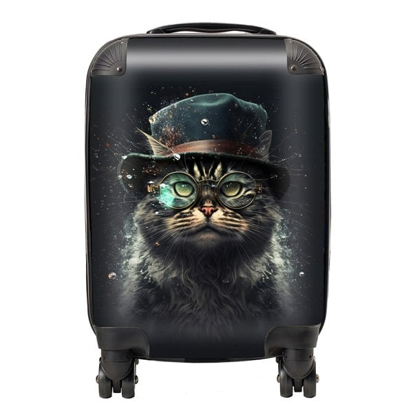 Warren Reed Norwegian Forest Cat Splashart Suitcase