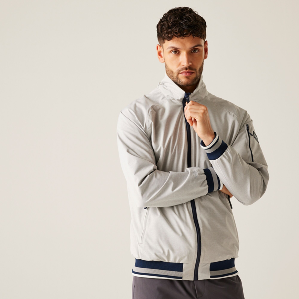 Regatta Mens Shorebay III Waterproof Jacket - Silver Grey