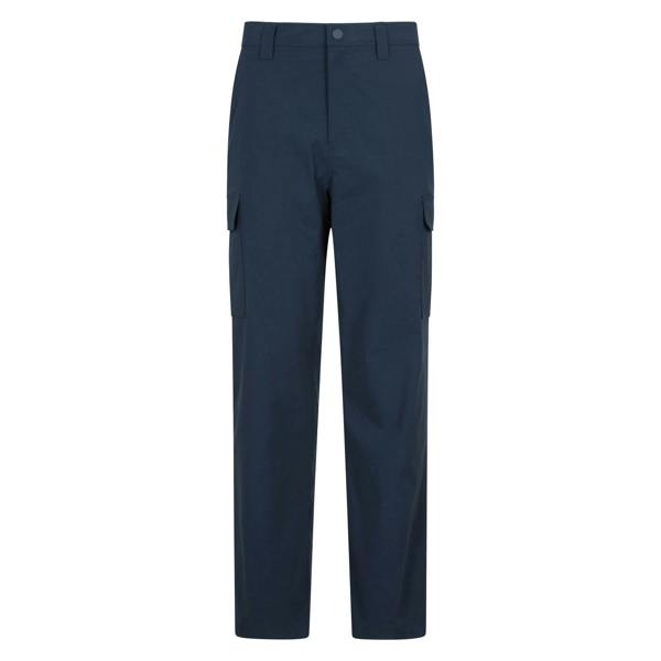 Mountain Warehouse Mens Delta Stretch Cargo Trousers - Navy - 