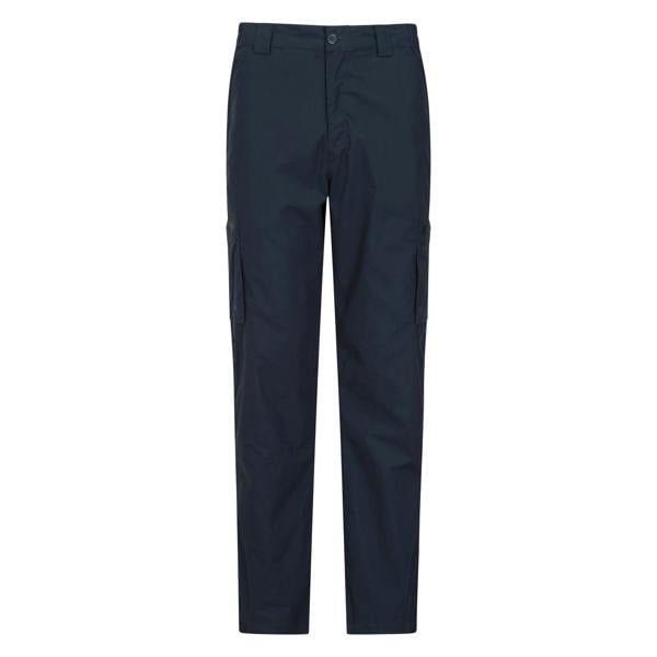 Mountain Warehouse Mens Trek II Cargo Trousers - Dark Blue