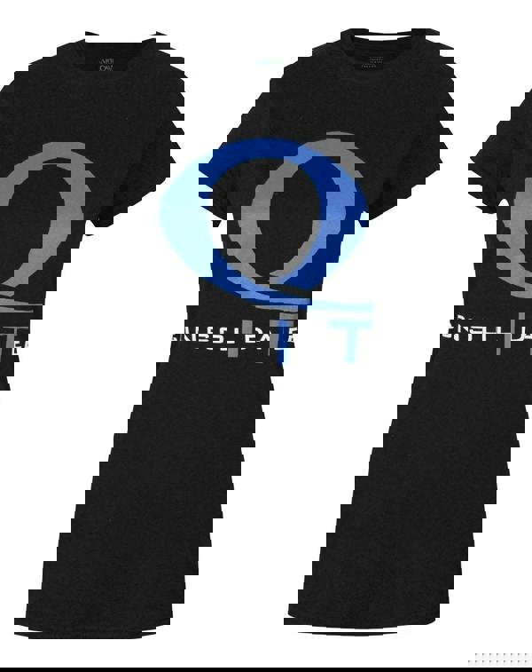 DC Comics Womens Black Queen Consolidated Logo Short Sleeved T-Shirt