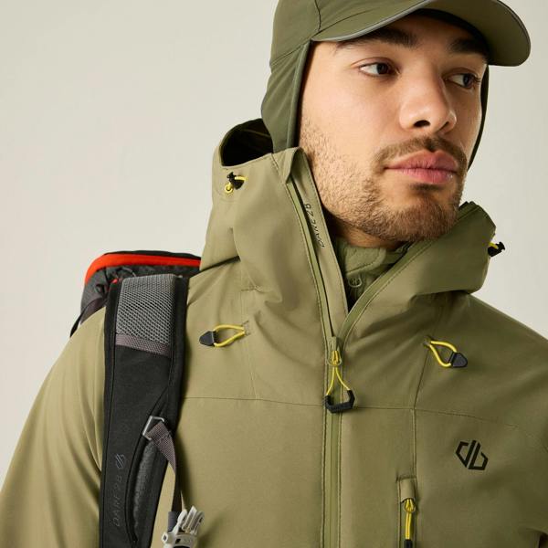 Dare 2B Mens Torrek III Waterproof Jacket - Martini Olive - 