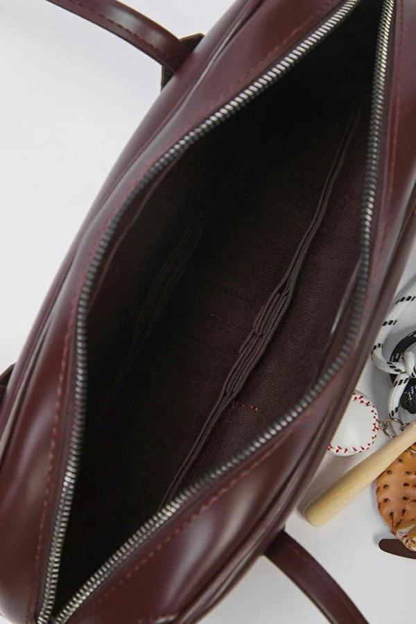 WOVCOR Charm Detailed Women's Mini Bowling Shoulder Bag