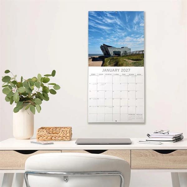 Lincolnshire Calendar 2027, Wall Calendars, Month To View, Travel, Gift