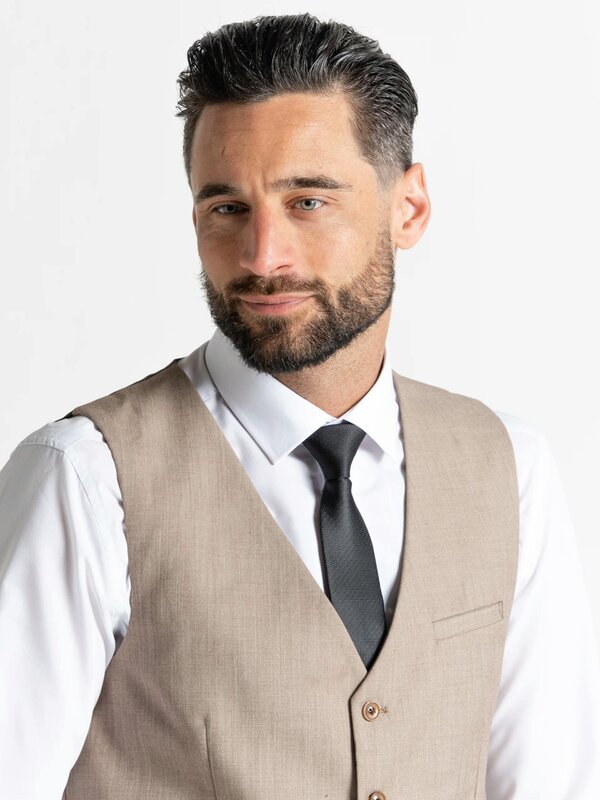 V2 Classic Henry - Light Brown Three Piece Suit