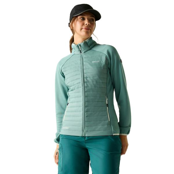 Regatta Womens/Ladies Clumber Hybrid Jacket - Ivy Moss - 