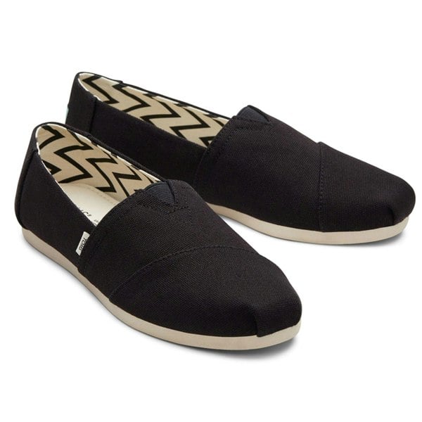 TOMS Alpargata Womens Shoes - Black