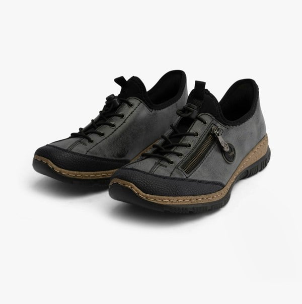 Rieker Haxby Womens Shoes - Blue (N3267-14)
