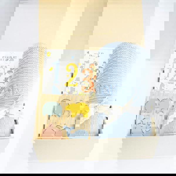 The Baby Gifting Company Welcome Baby Play and Read Gift Set