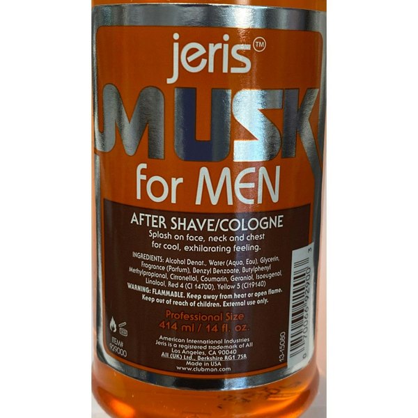 Jeris Musk for Men After Shave / Cologne 414ml