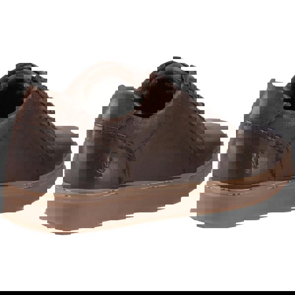 Hush Puppies Madden Leather Men's Coffee Trainers