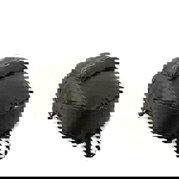 Silver Street London Silver Street London SERGIO Mens Leather Backpack Black