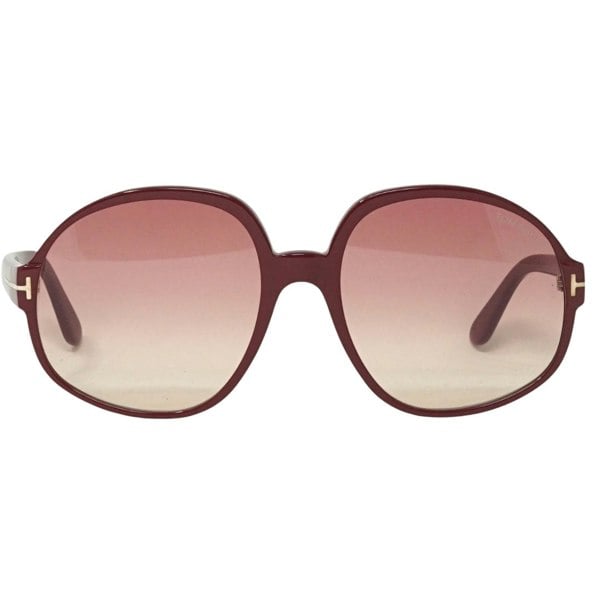 Tom Ford Claude 02 Ft0991 69T Burgundy Sunglasses