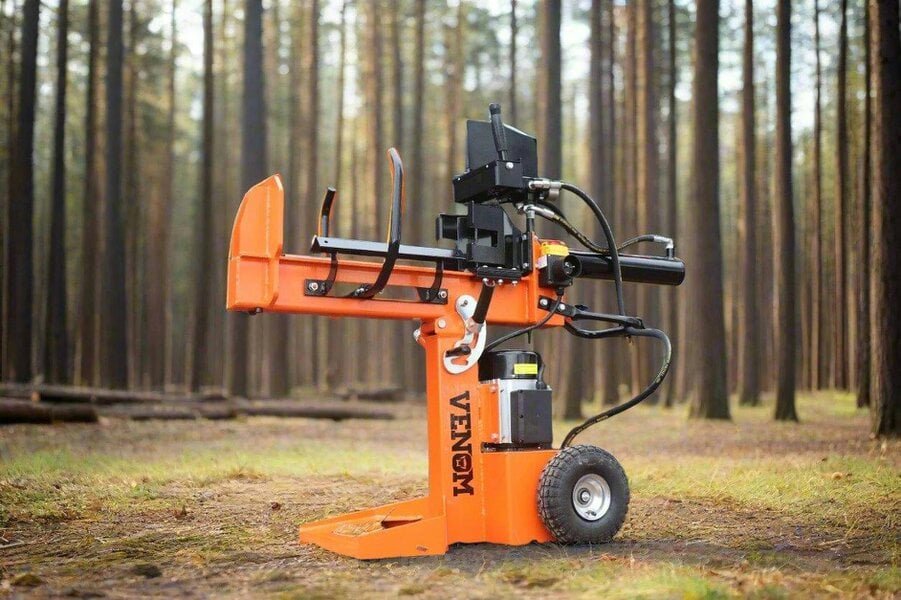 Rock Machinery 12ton Venom Compact MK2 Series Electric Log Splitter
