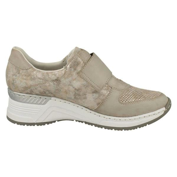 Rieker Ladies Rieker Wedge Heeled Trainers N4354