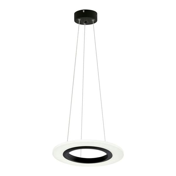 Milagro Cosmo Black LED Pendant Lamp Stylish Ring Lights